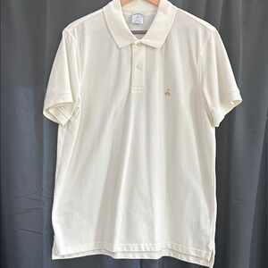 Brooks Brothers Cream Polo Shirt